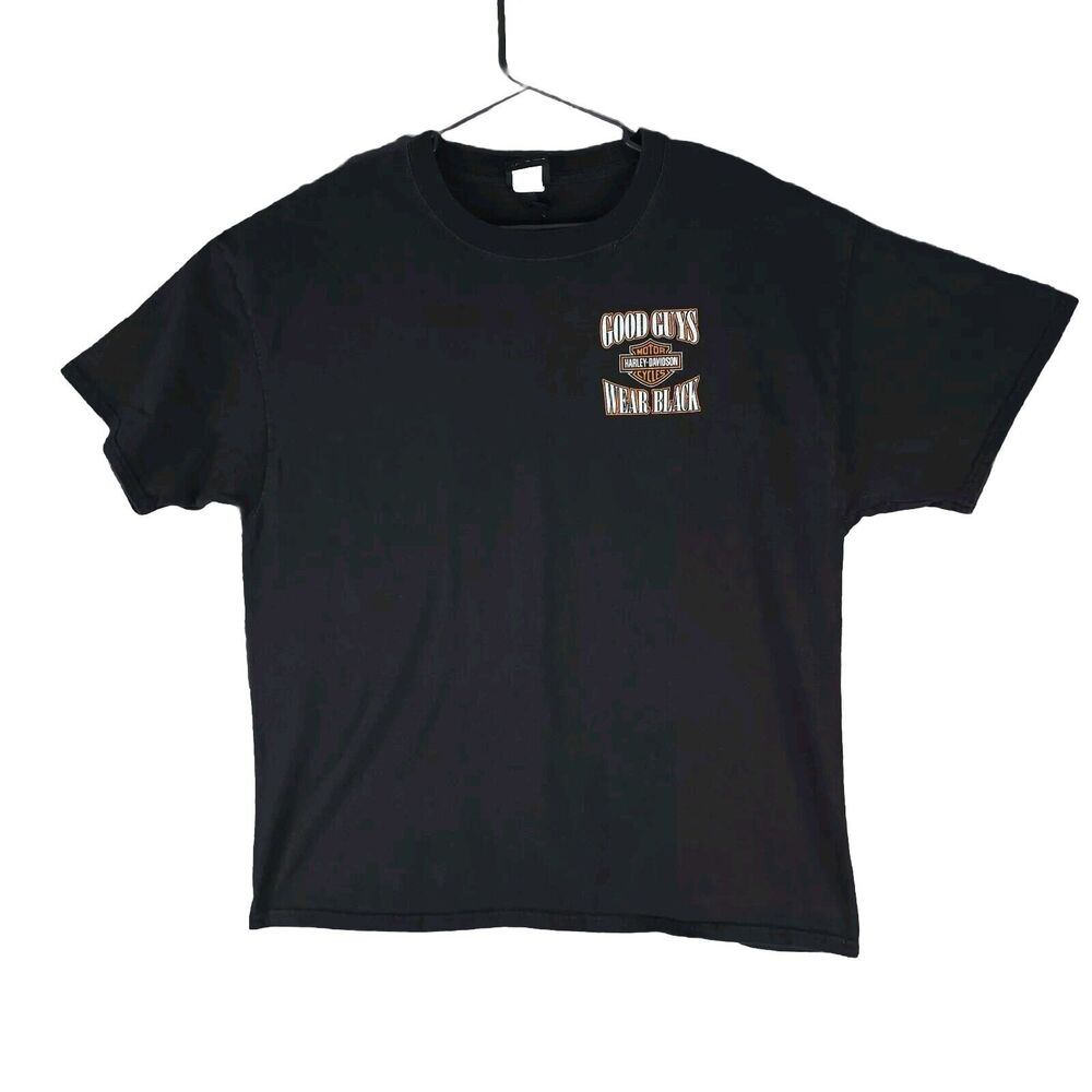 Harley Davidson‎ T-shirt Daytona Beach Florida Men's XL Good Guys Wear Black